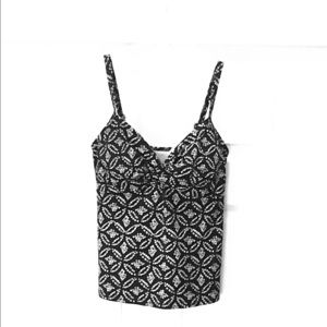 💜 3/$15 Lands’ End Tankini Sz 6